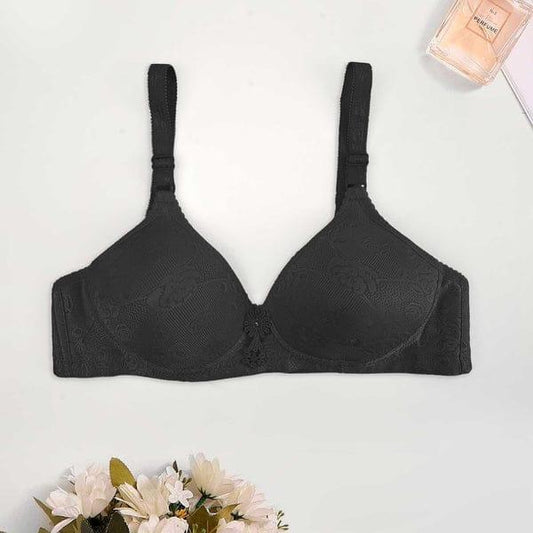 Women's floral Design Push up padded Bra