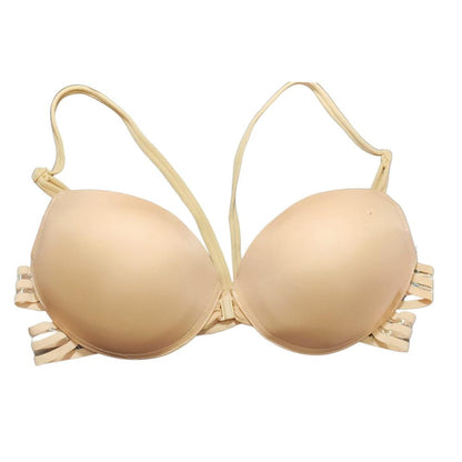 Women's Cotton Spandax Front open Puch up Bra