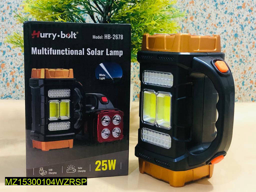 Rechargeable Solar Emergency Light