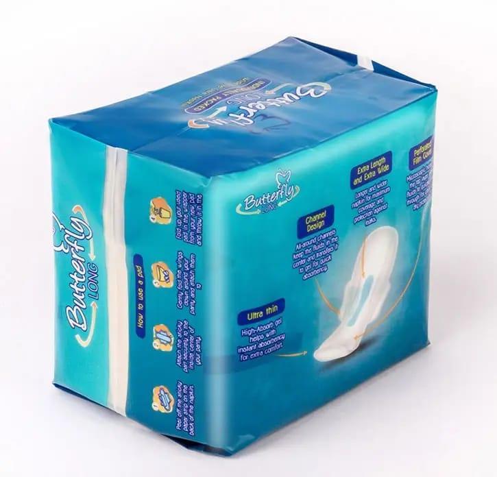 Butterfly Long 16PCS Sanitary Pads – Ultra Thin, Super Absorbent & Comfortable Protection