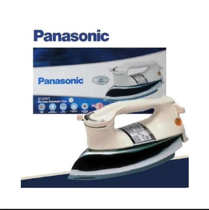 1 Pc a Power Full 1000 Watts Dry Iron with Non Stick Coating 