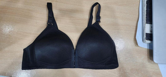 Cotton Sequins Padded Full Cup Bra